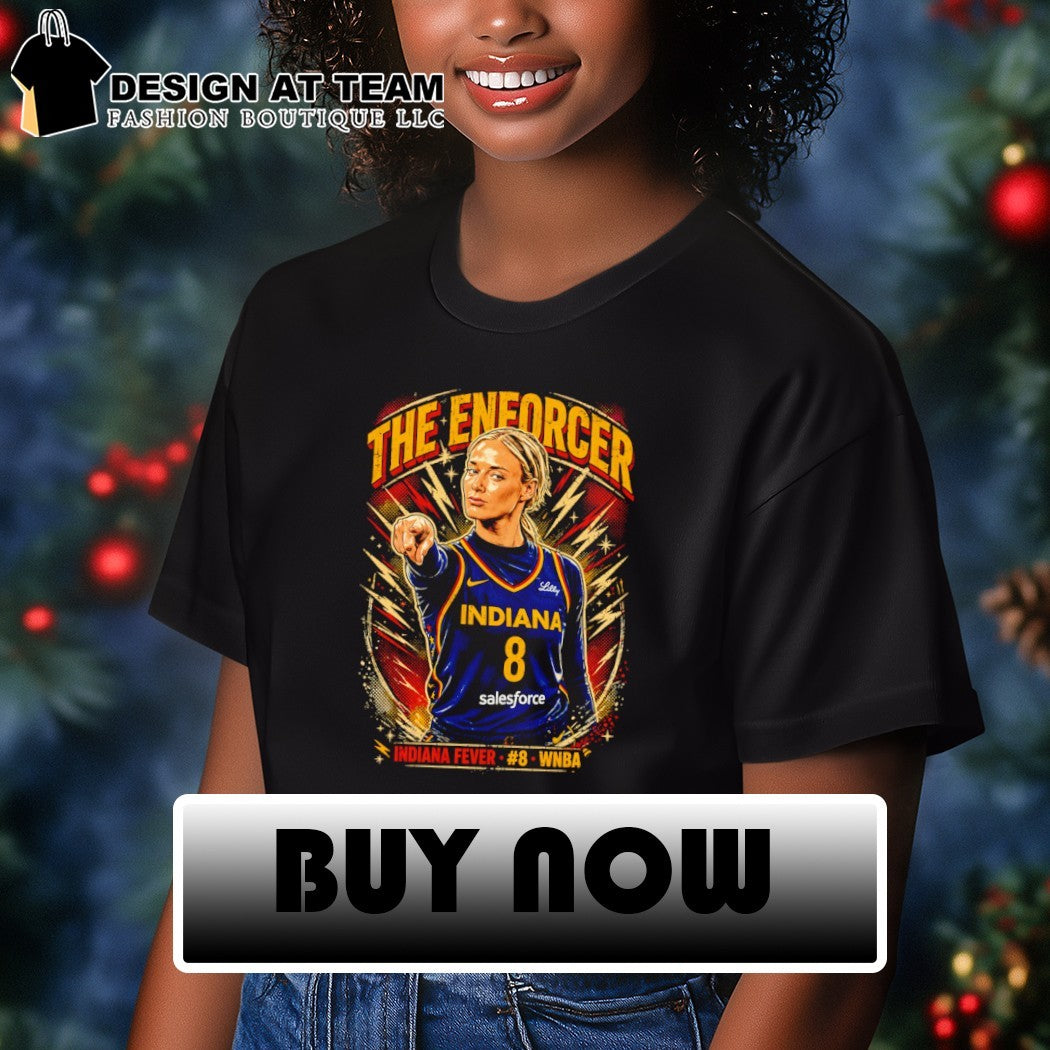 Sophie Cunninghamb Indiana Fever The Enforcer 8 WNBA basketball shirt