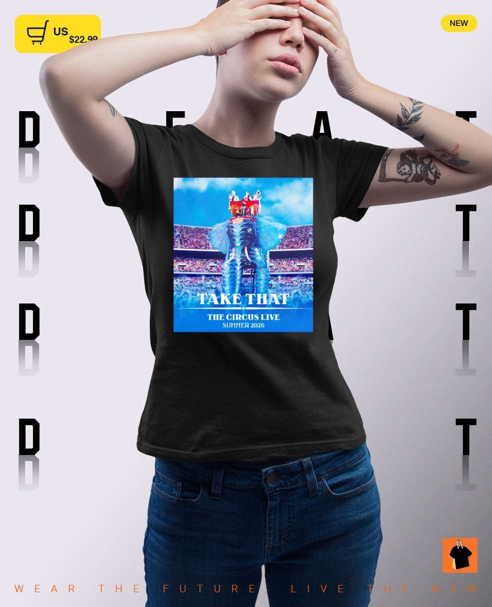 Take That The Circus Live 2026 Tour Poster shirt