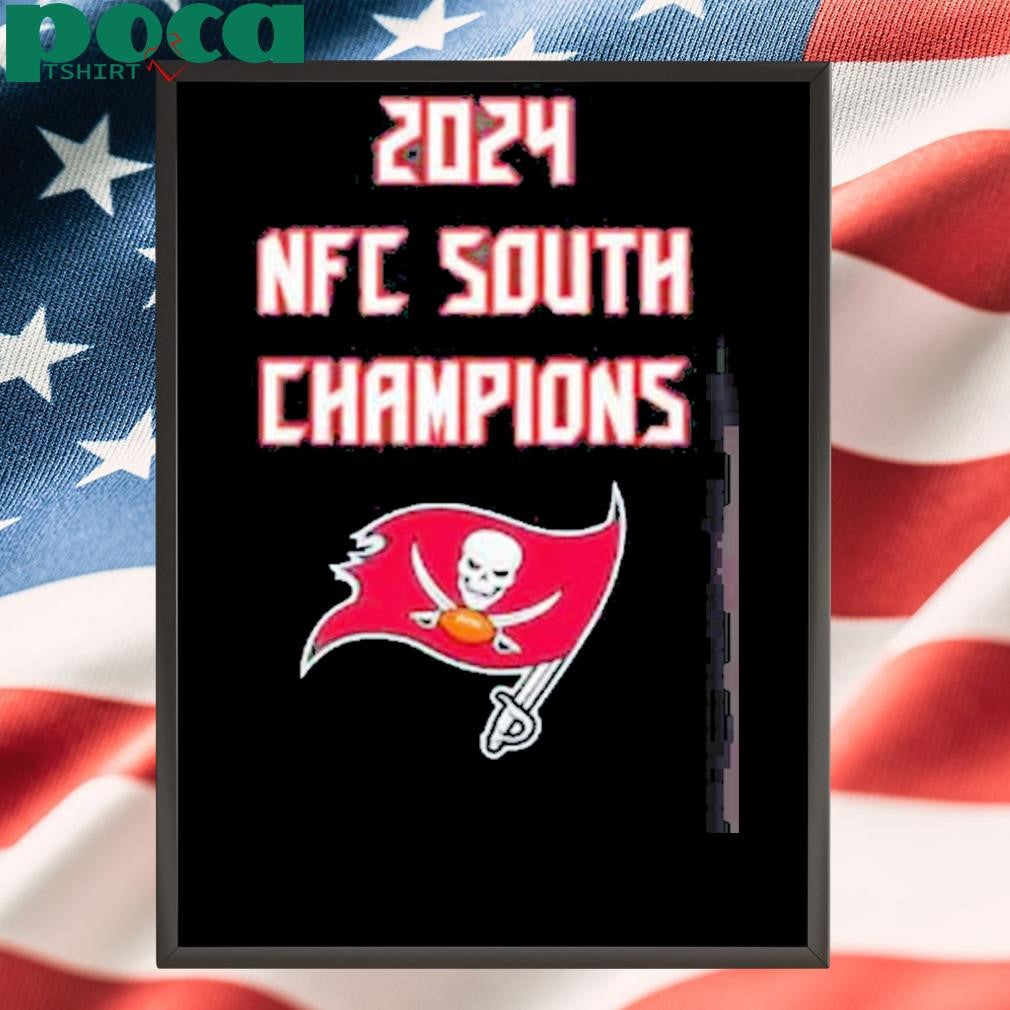 Tampa Bay Buccaneers 2024 NFC South Champions logo Shirt