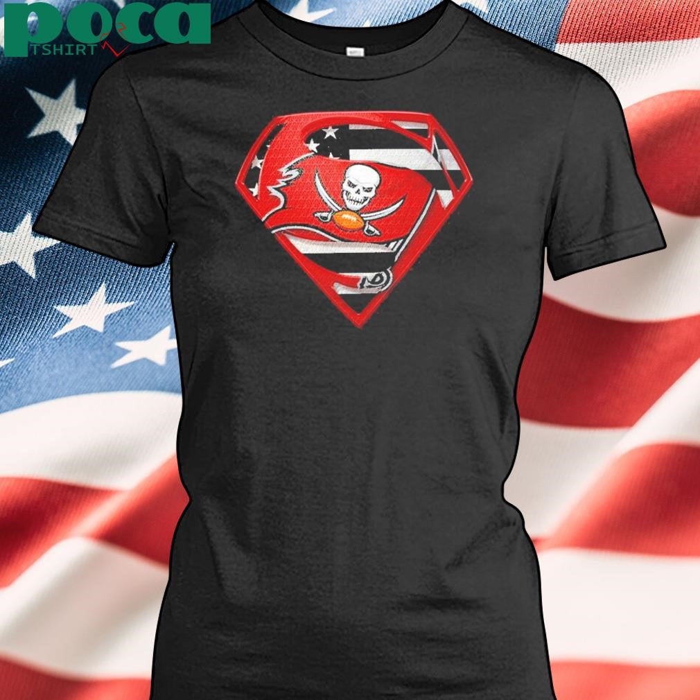Tampa Bay Buccaneers Superman Logo Shirt