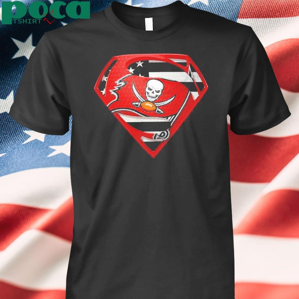 Tampa Bay Buccaneers Superman Logo Shirt