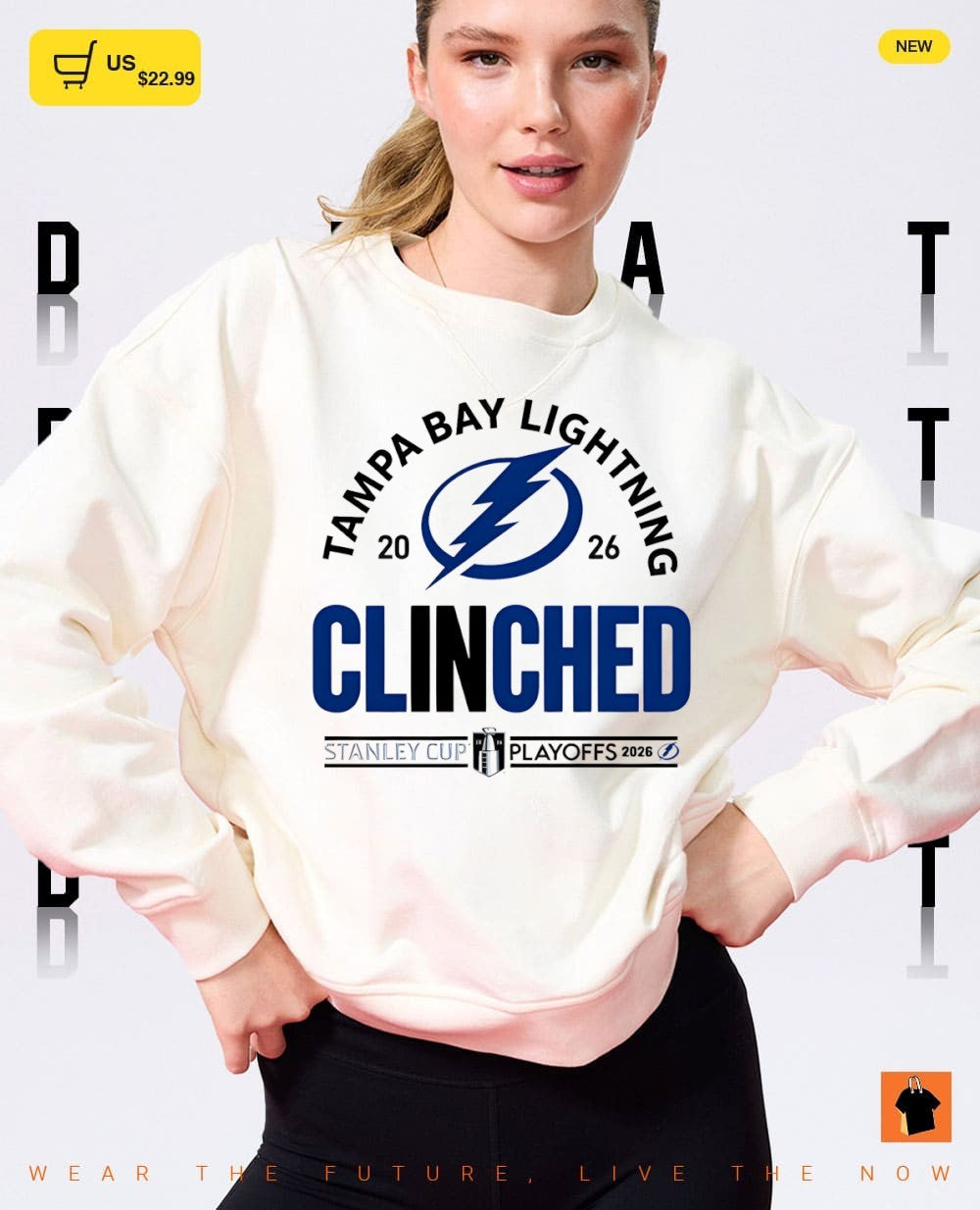 Tampa Bay Lightning Hockey Clinched Stanley Cup Playoffs 2026 shirt