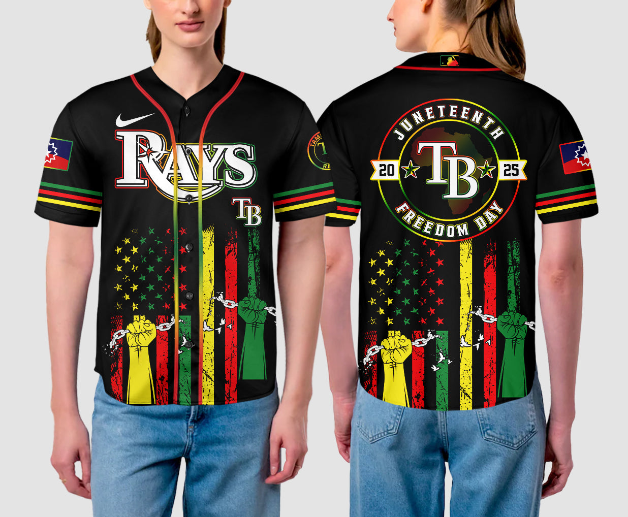 Tampa Bay Rays Juneteenth Day 2025 Jersey