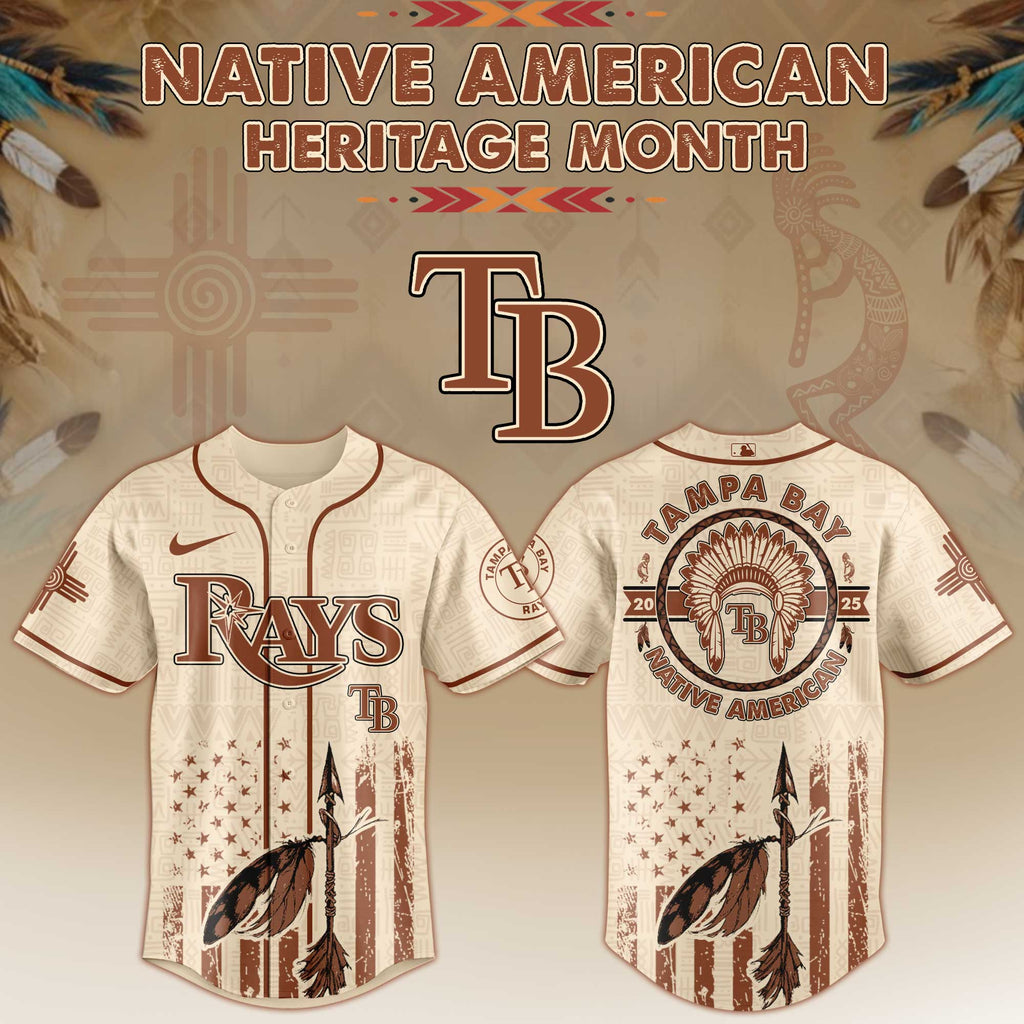 Tampa Bay Rays Native American Heritage Month Jersey 2025