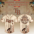 Tampa Bay Rays Native American Heritage Month Jersey 2025