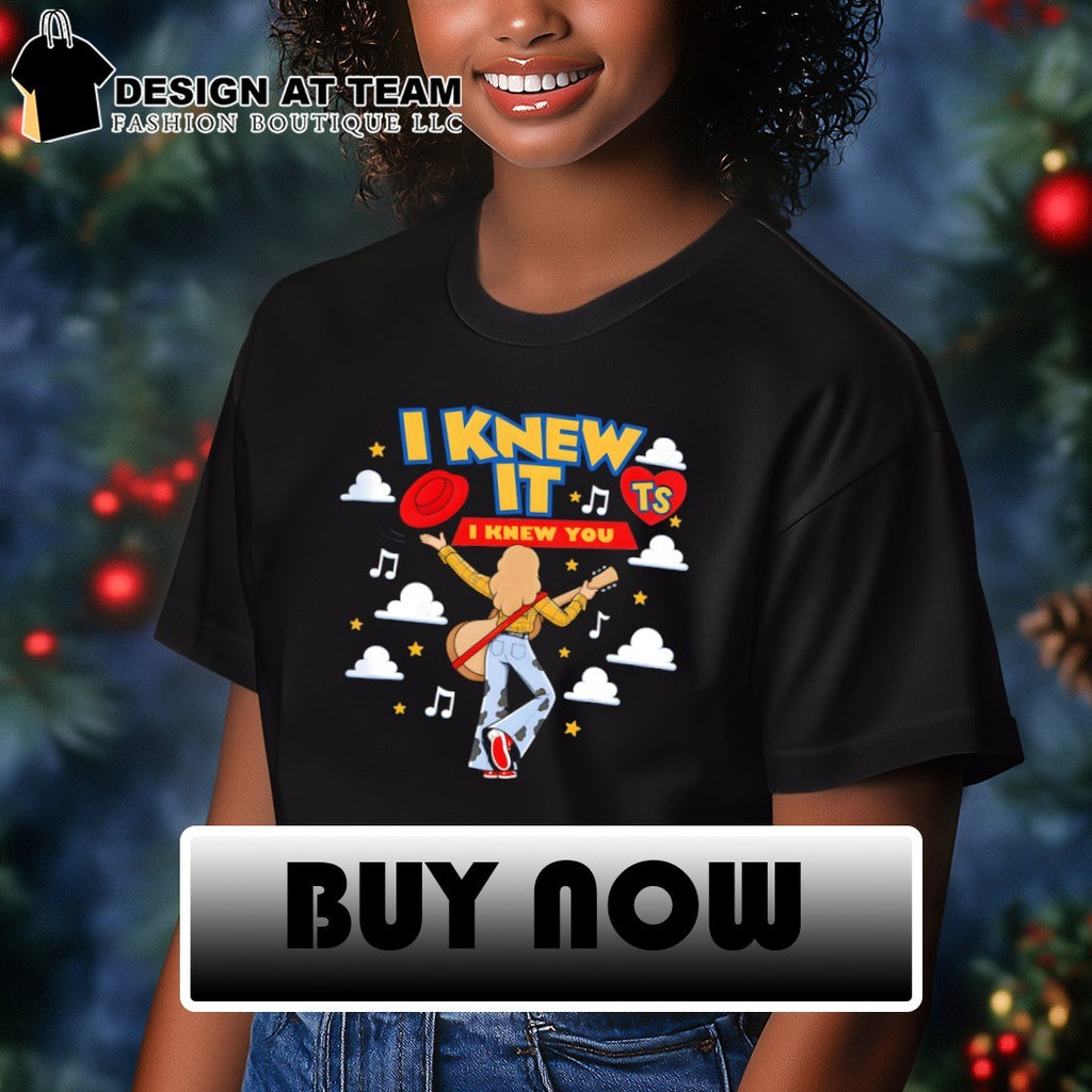 Taylor x Jessie country music singer cowboy I Knew It I Knew You TS heart shirt
