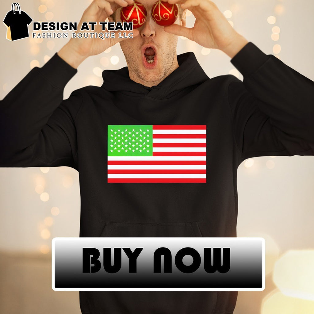Team Algae Reflecting Pond United States National flag USA 4th of July shirt