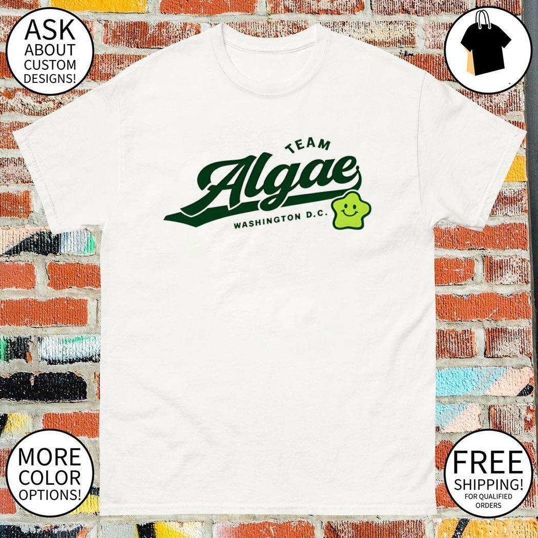 Team Algae Washington DC Lincoln Memorial Reflecting Pool shirt