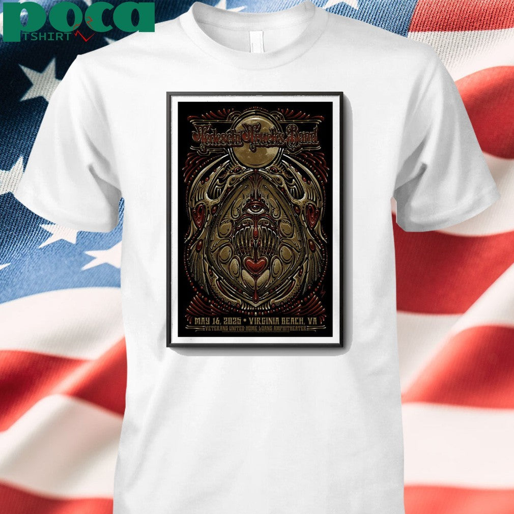 Tedeschi Trucks Band Virginia Beach, VA Concert May 16 2025 Poster shirt