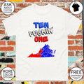 Ten fuckin’ one Virginia map shirt