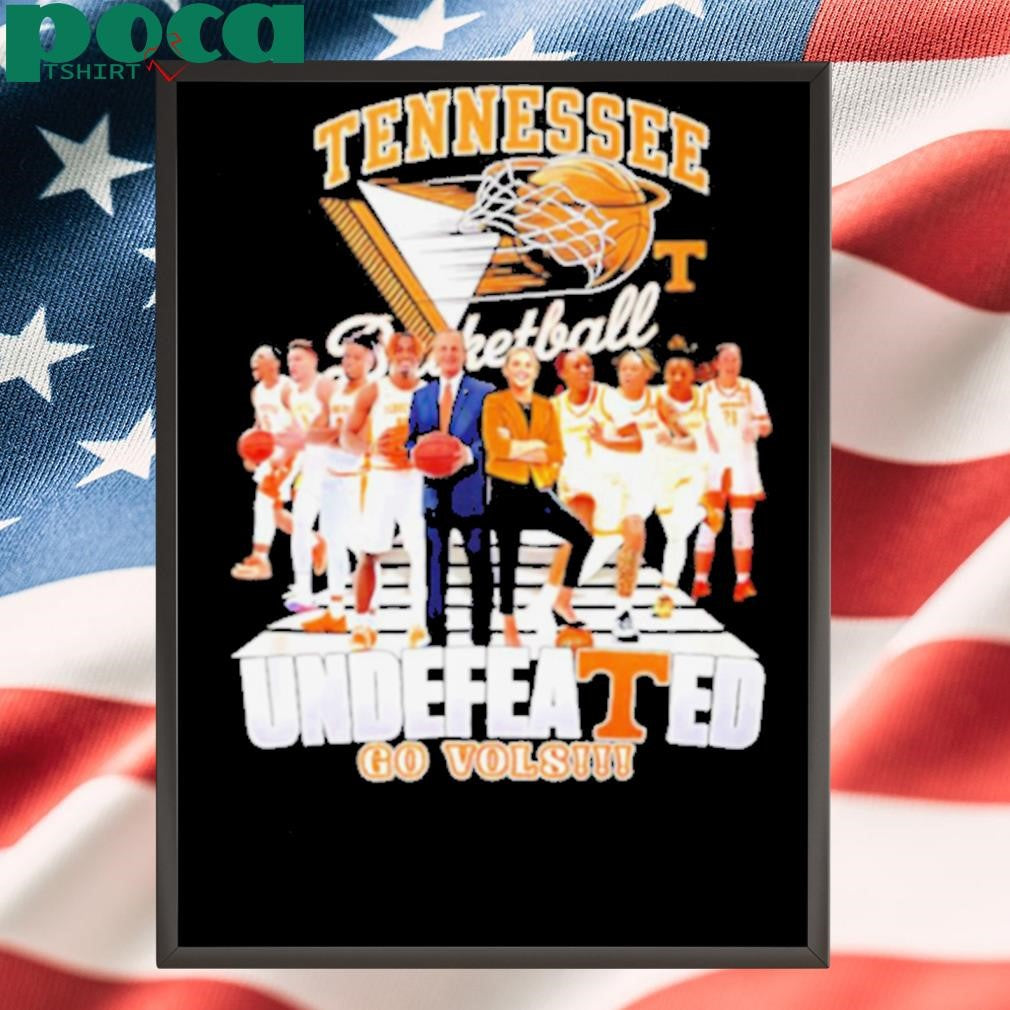 Tennessee Volunteers basketball undefeated go Vols shirt