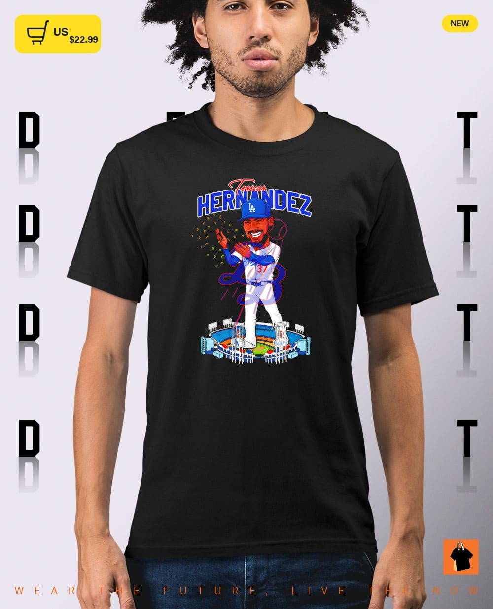 Teoscar Hernández 37 Los Angeles Dodgers MLB Baseball 2026 shirt