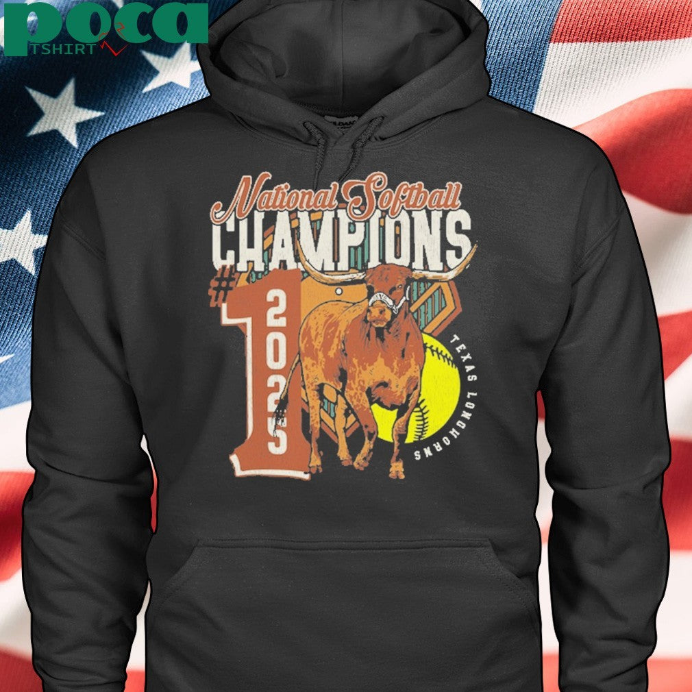 Texas Longhorns 2025 NCAA Softball Women’s College World Series Champions Number One T-Shirt