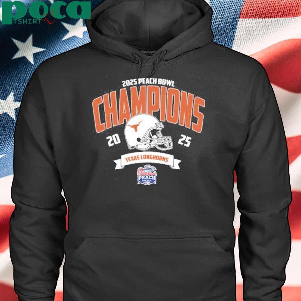 Texas Longhorns Football Champions 2025 Chick-fil-A Peach Bowl NCAA College Football Shirt