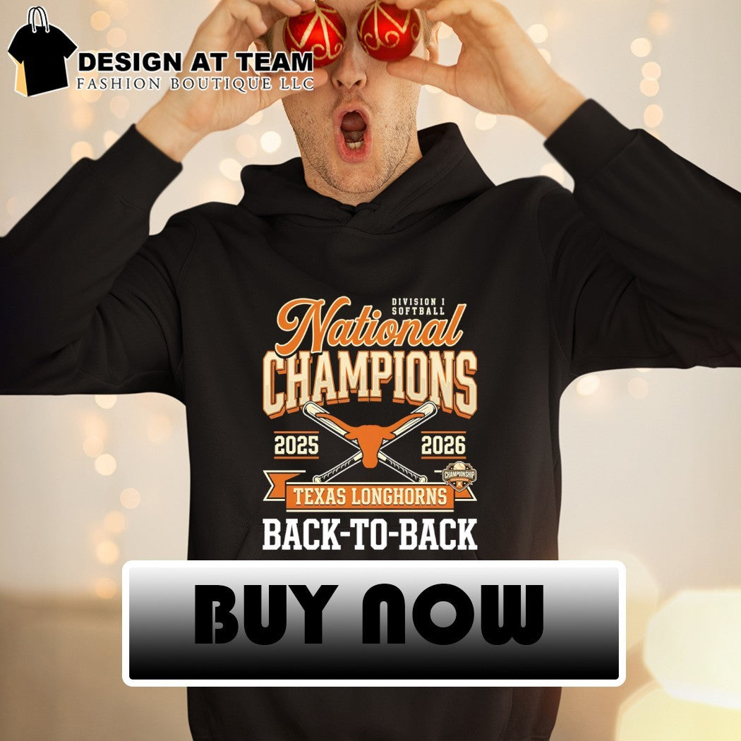Texas Longhorns Softball National Champions 2025 2026 Back to Back Game Day shirt