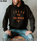 Texas Longhorns vs the World 2026 logo shirt