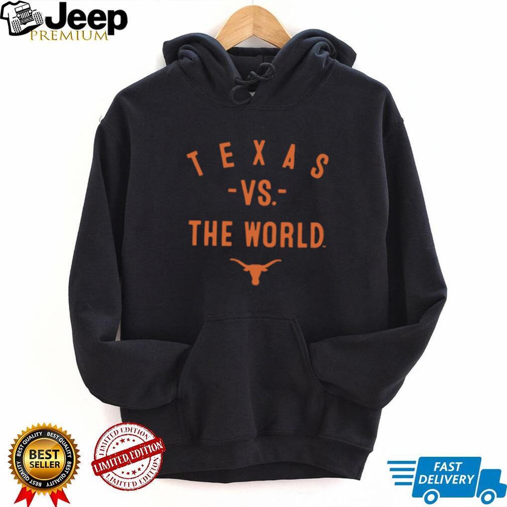 Texas Longhorns vs the World 2026 logo shirt