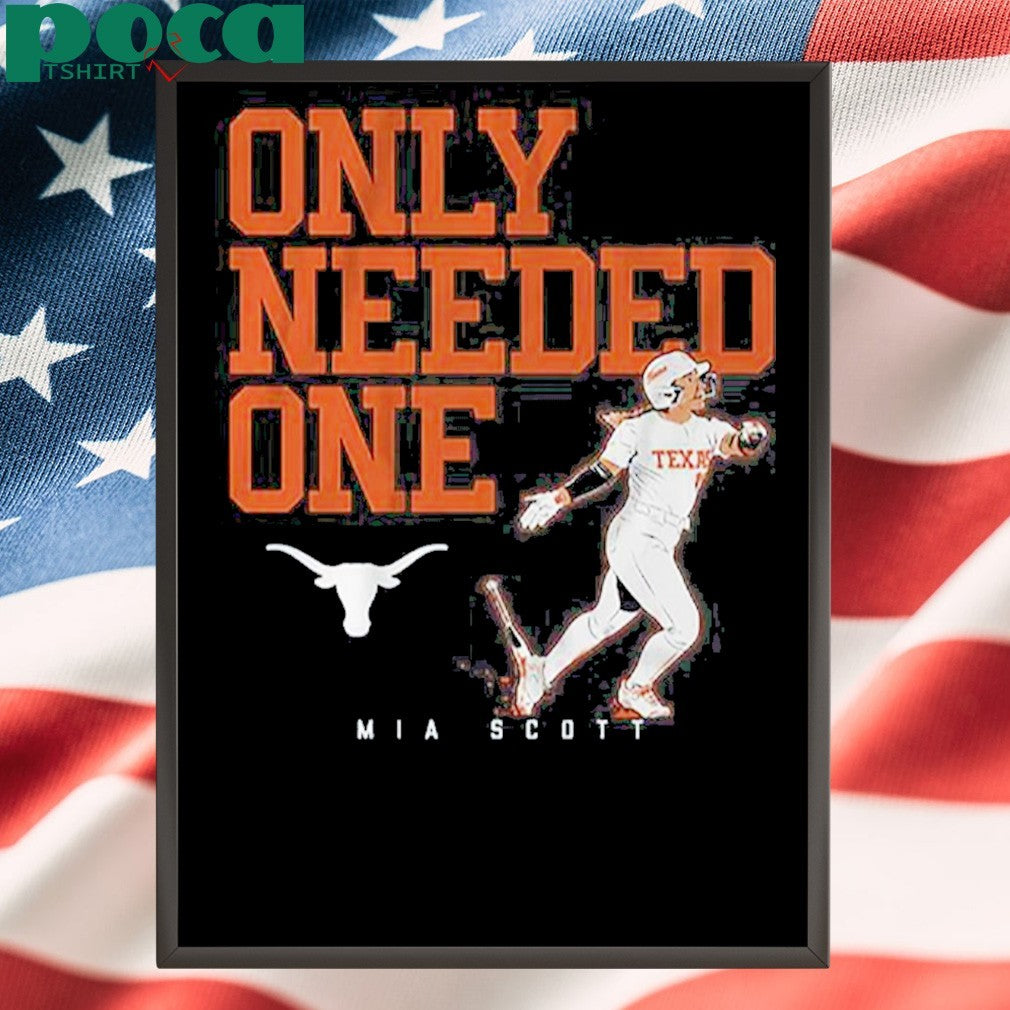 Texas Softball Mia Scott Only Needed One Shirt