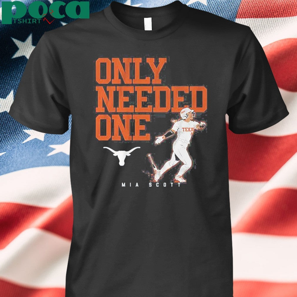 Texas Softball Mia Scott Only Needed One Shirt