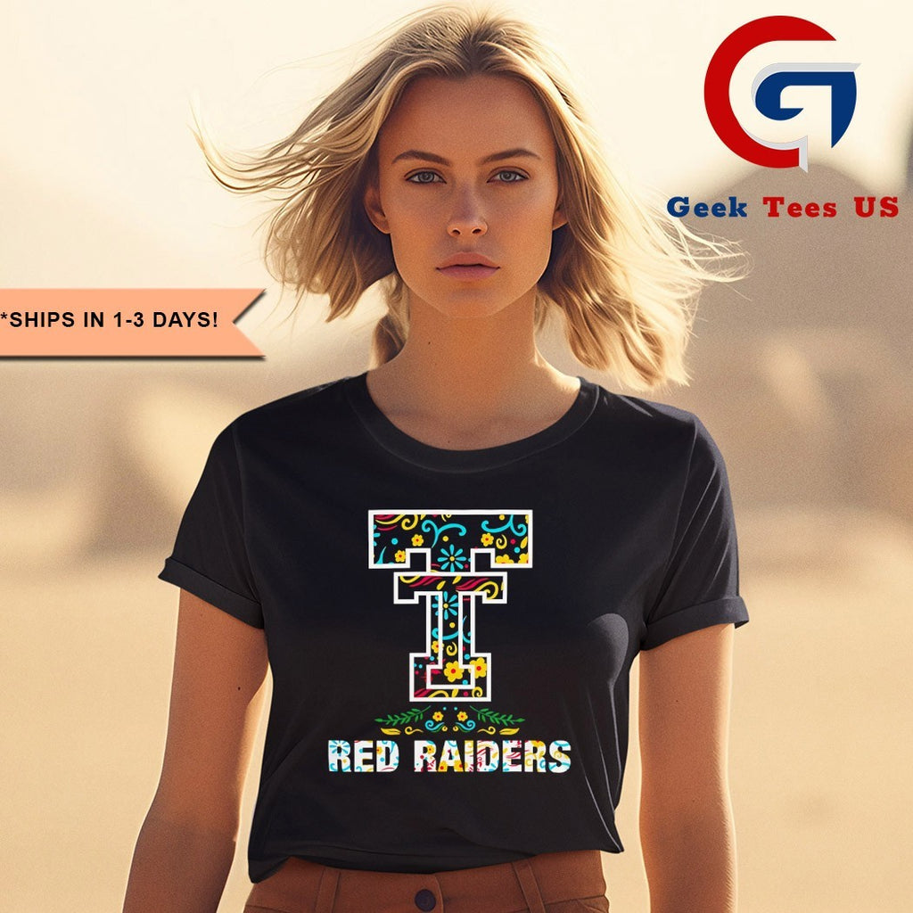 Texas Tech Red Raiders College Football Dia De Los Muertos 2025 shirt