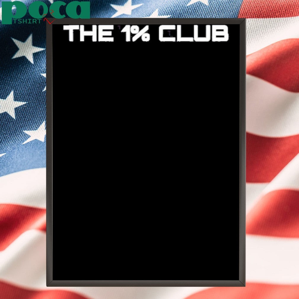 The 1% Club shirt