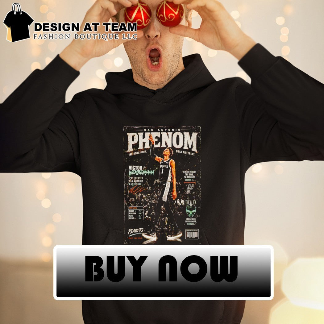 The Alien UFO Victor Wembanyama San Antonio Phenom Basketball vintage shirt