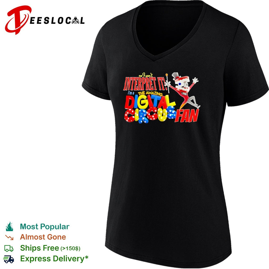 The Amazing Digital Circus Caine no I cant interpret it im a fan teeth character shirt