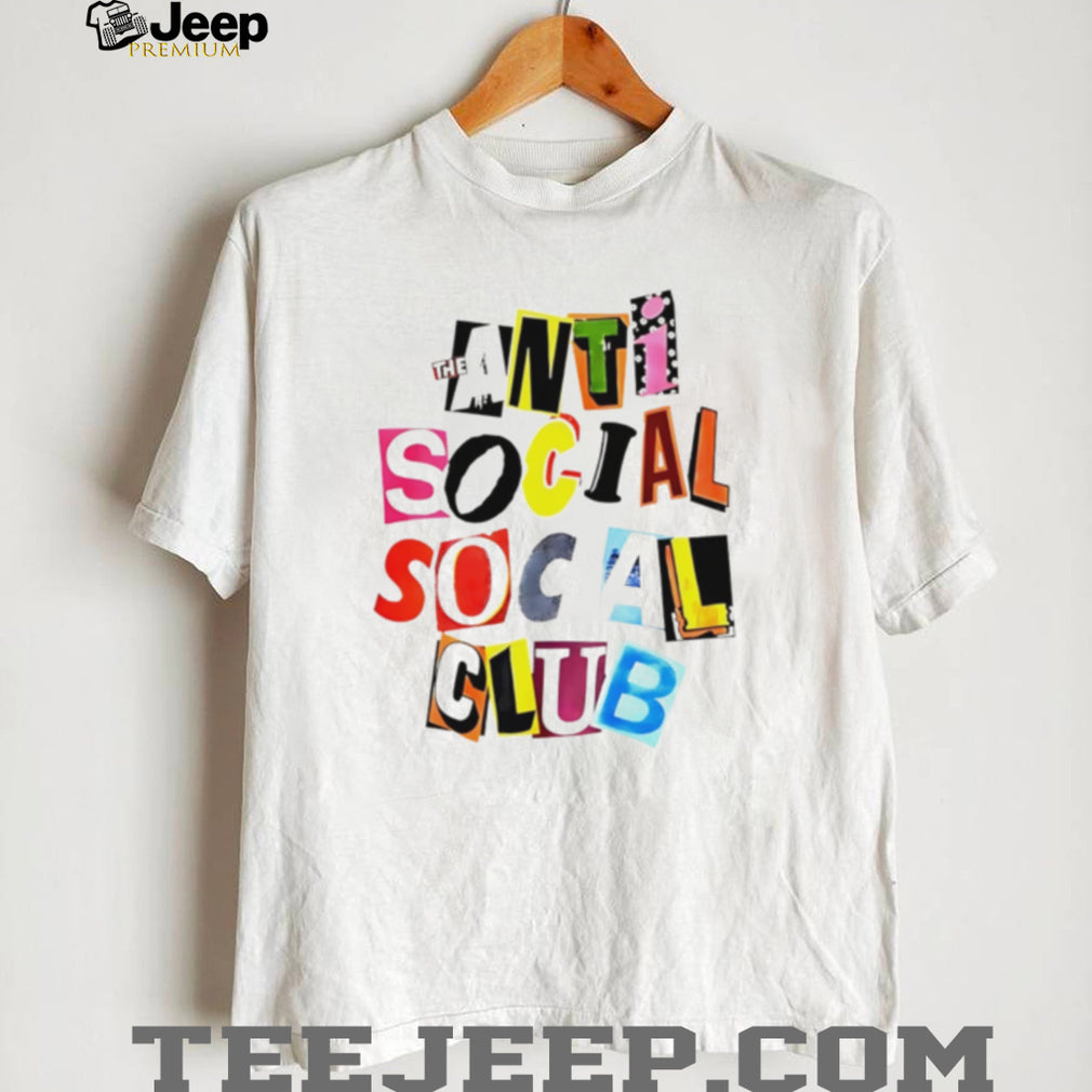The Anti Social Social Club Collage ASSC shirt
