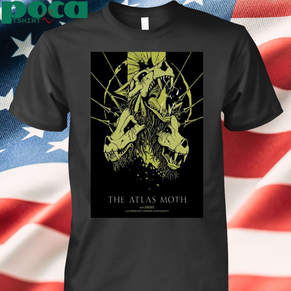 The Atlas Moth Cambridge MA Jun 3 2025 Poster Shirt