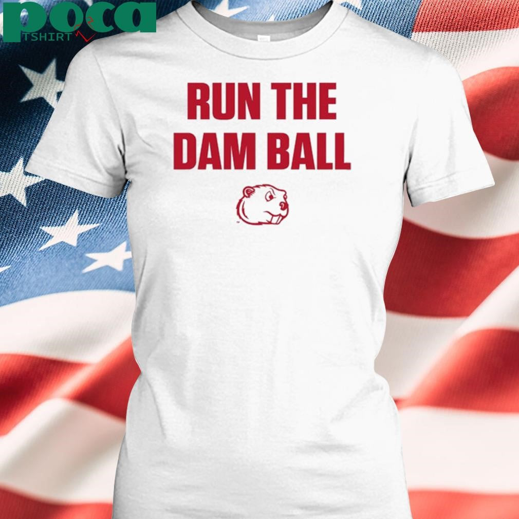 The Beaver Run The Dam Ball Minot State Shirt