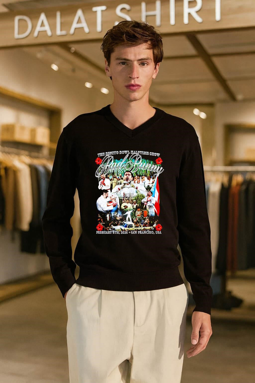 The Benito Bowl Halftime Show Bad Bunny San Francisco 2026 Concert shirt