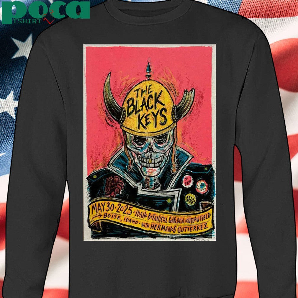 The Black Keys May 30 2025 At the Idaho Botanical Garden in Boise ID Poster Shirt