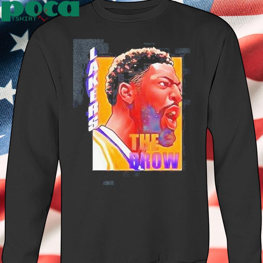 The Brow Anthony Davis Los Angeles Lakers Portraishirt