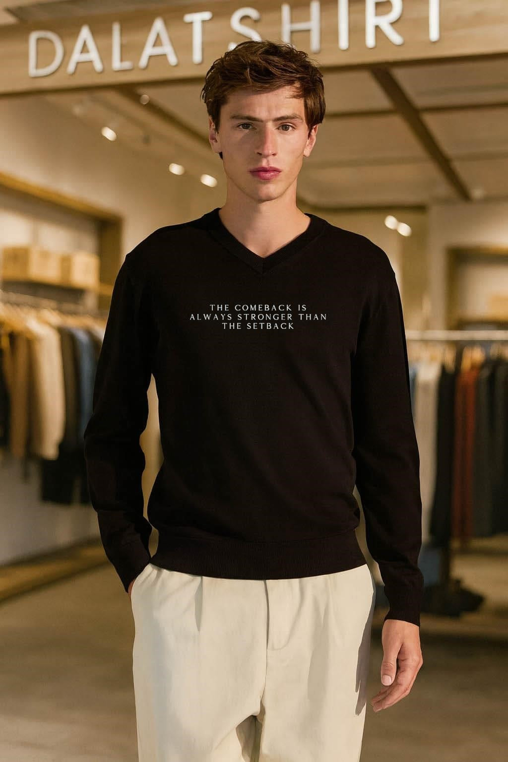 The Comeback Is Always Stronger Than The Setback shirt