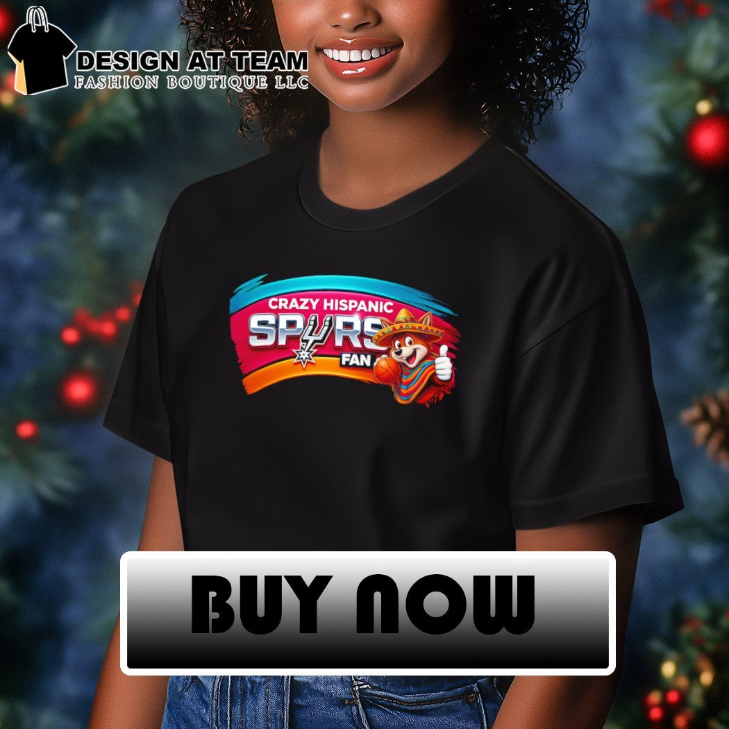 The Coyote Crazy Hispanic Spurs Fan San Antonio Spurs Basketball 2026 shirt