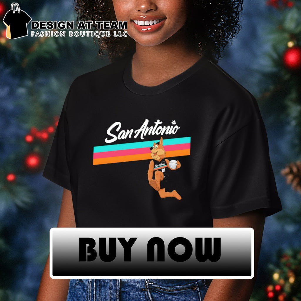 The Coyote Player San Antonio Spurs Basketball NBA 2026 shirt