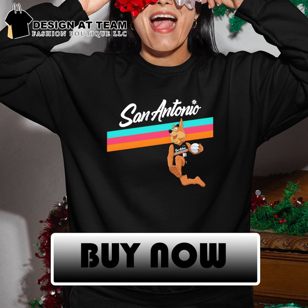 The Coyote Player San Antonio Spurs Basketball NBA 2026 shirt