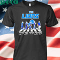 The Detroit Lions Abbey Road signature shirt
