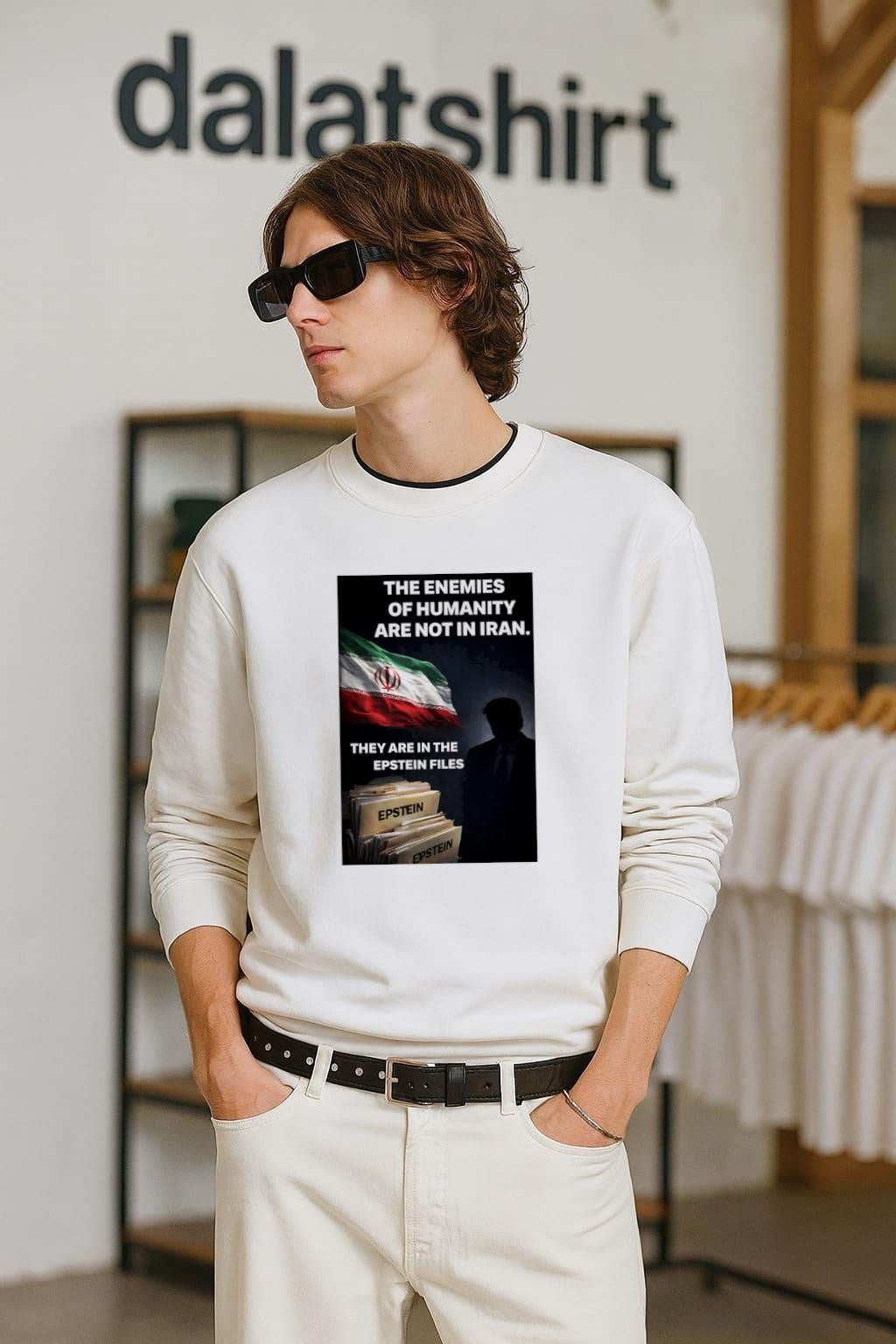 The Enemies of Humanity Are Not in Iran Epstein Files shirt