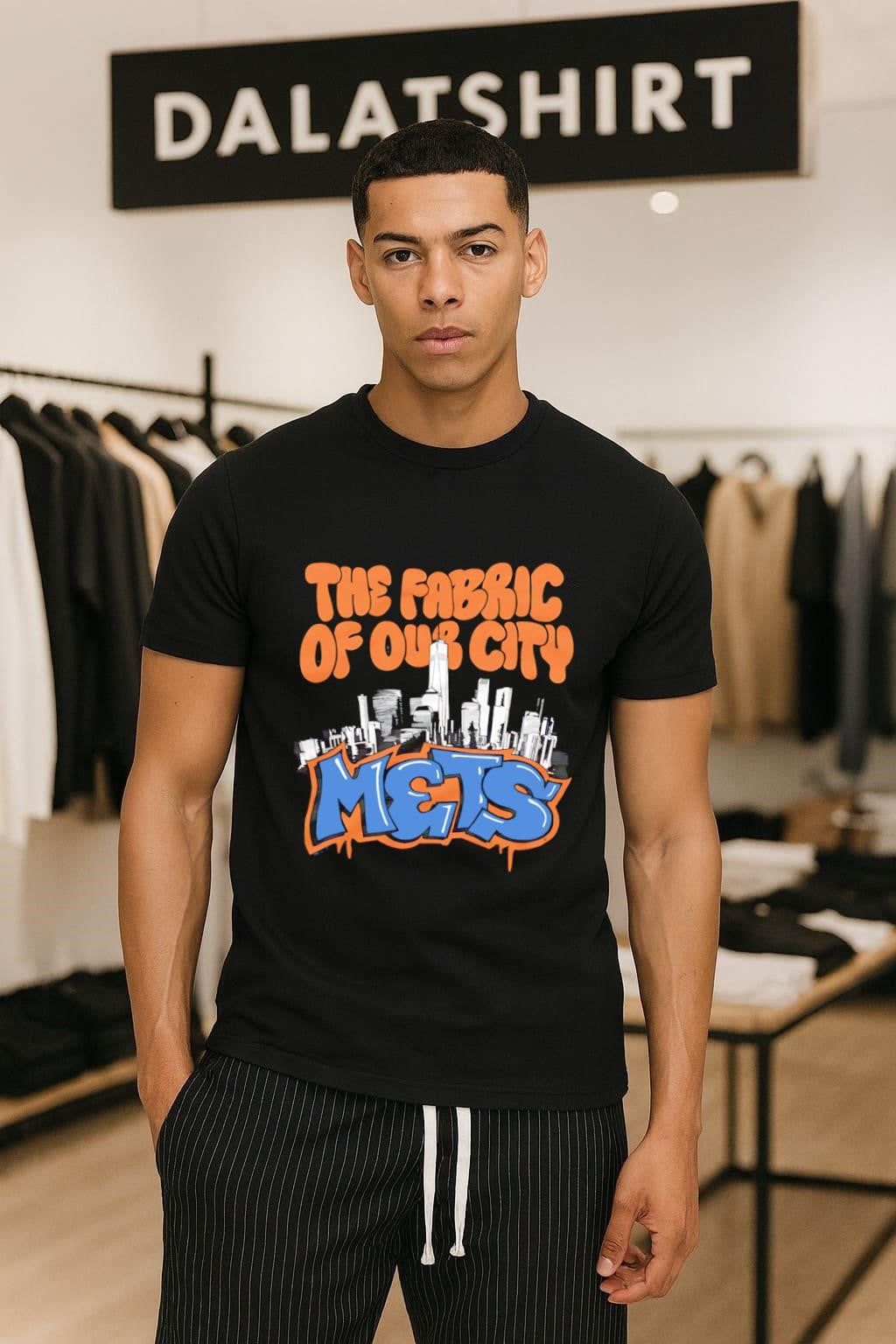 The Fabric Of Our City Mets New York Skyline shirt