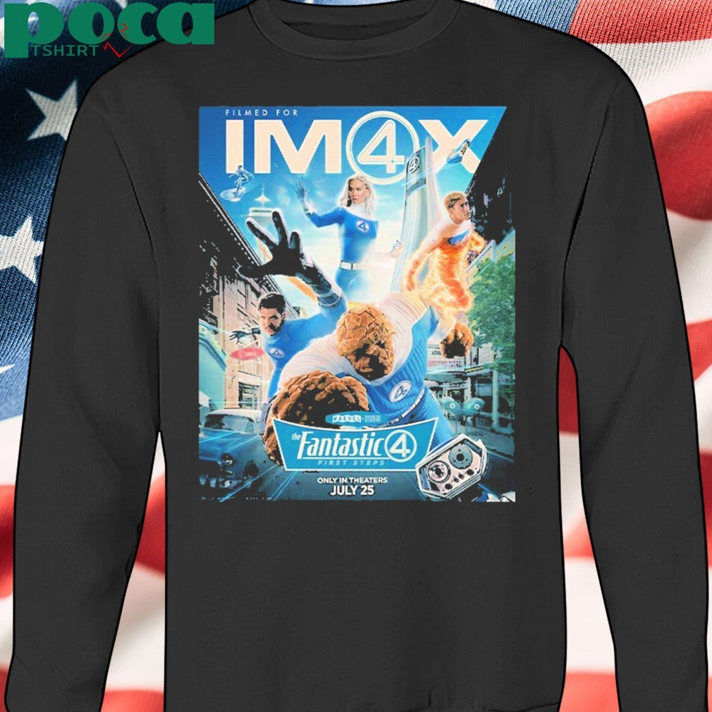 The Fantastic Four First Steps IMAX New Poster Only In Theaters On July 25 2025 Classic T-Shirt