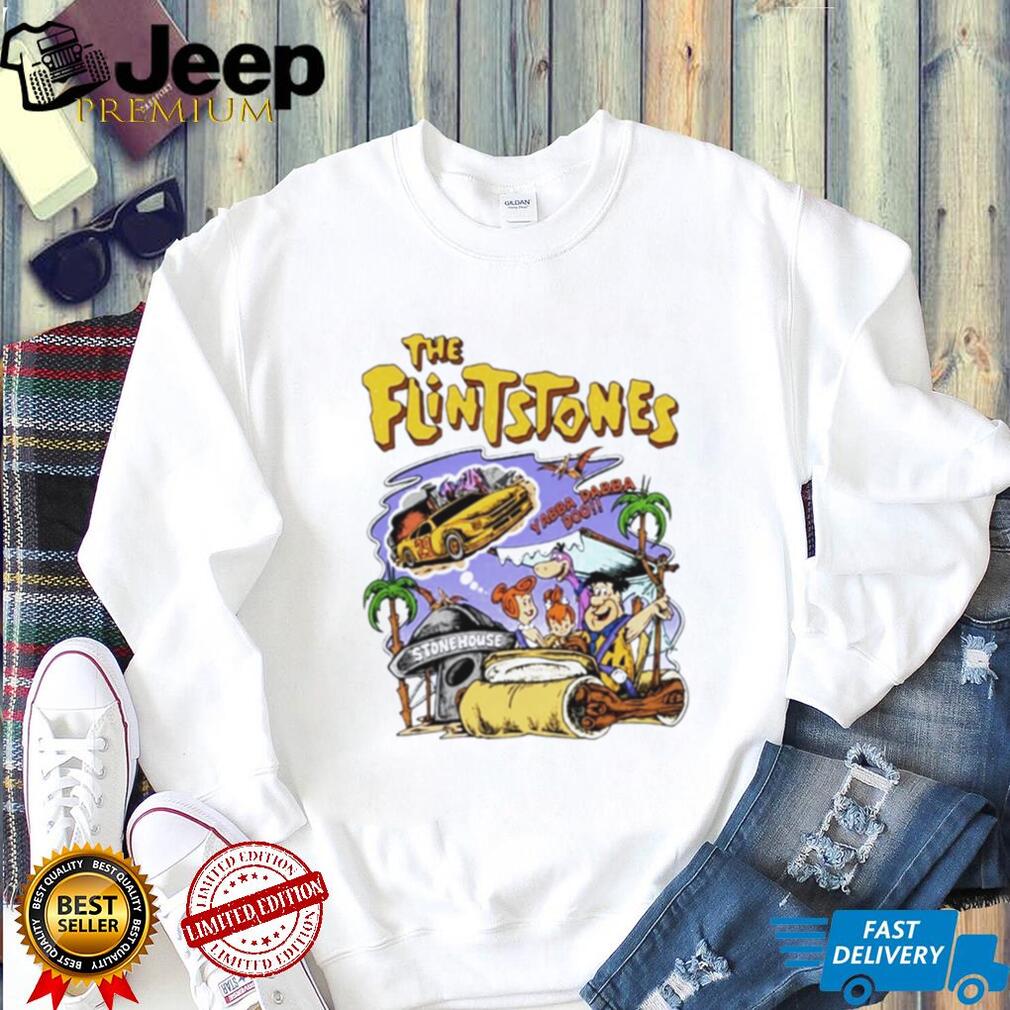The Flintstones Yabba Dabba Doo Stonehouse Car shirt