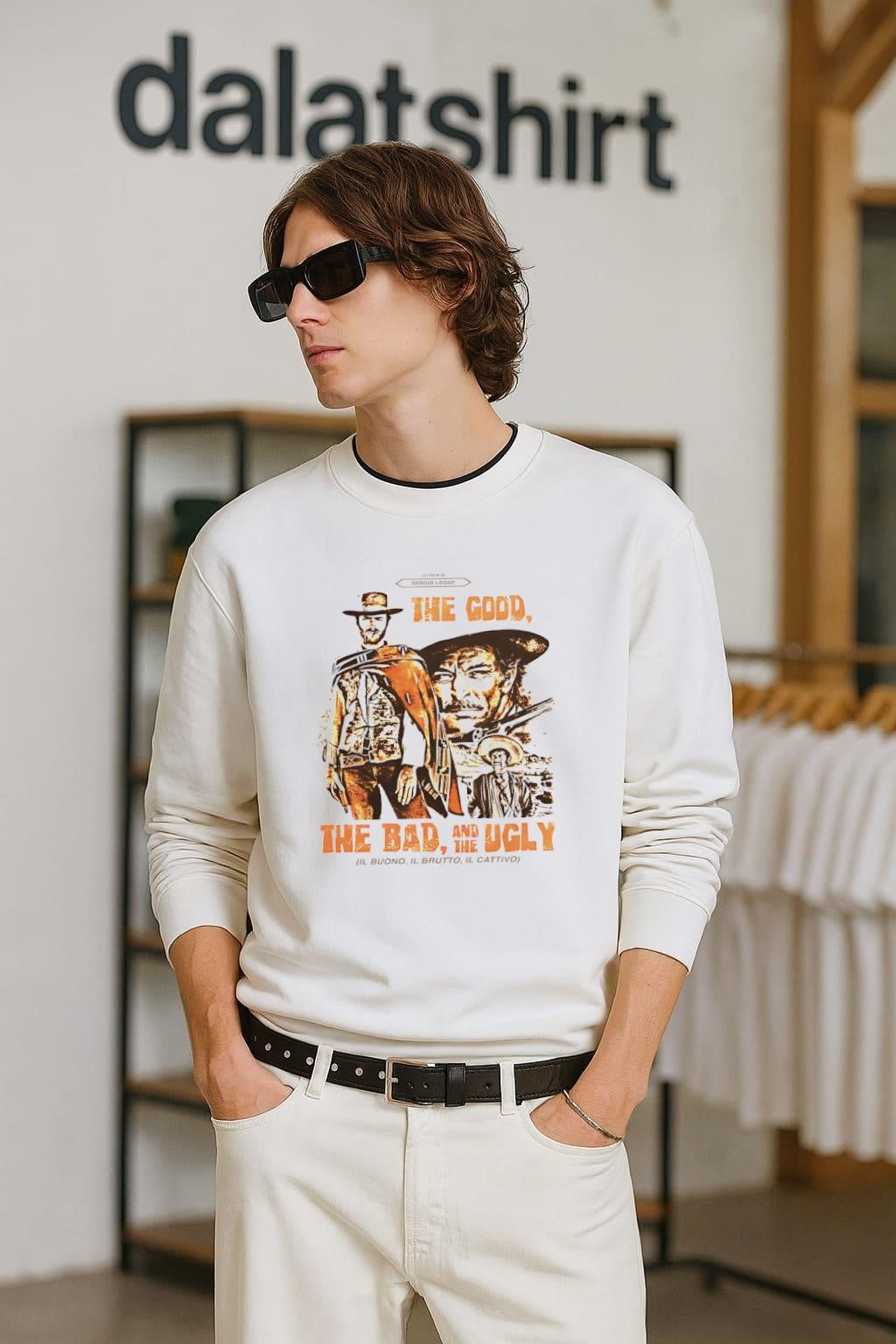 The Good The Bad And The Ugly Sergio Leone Movie shirt