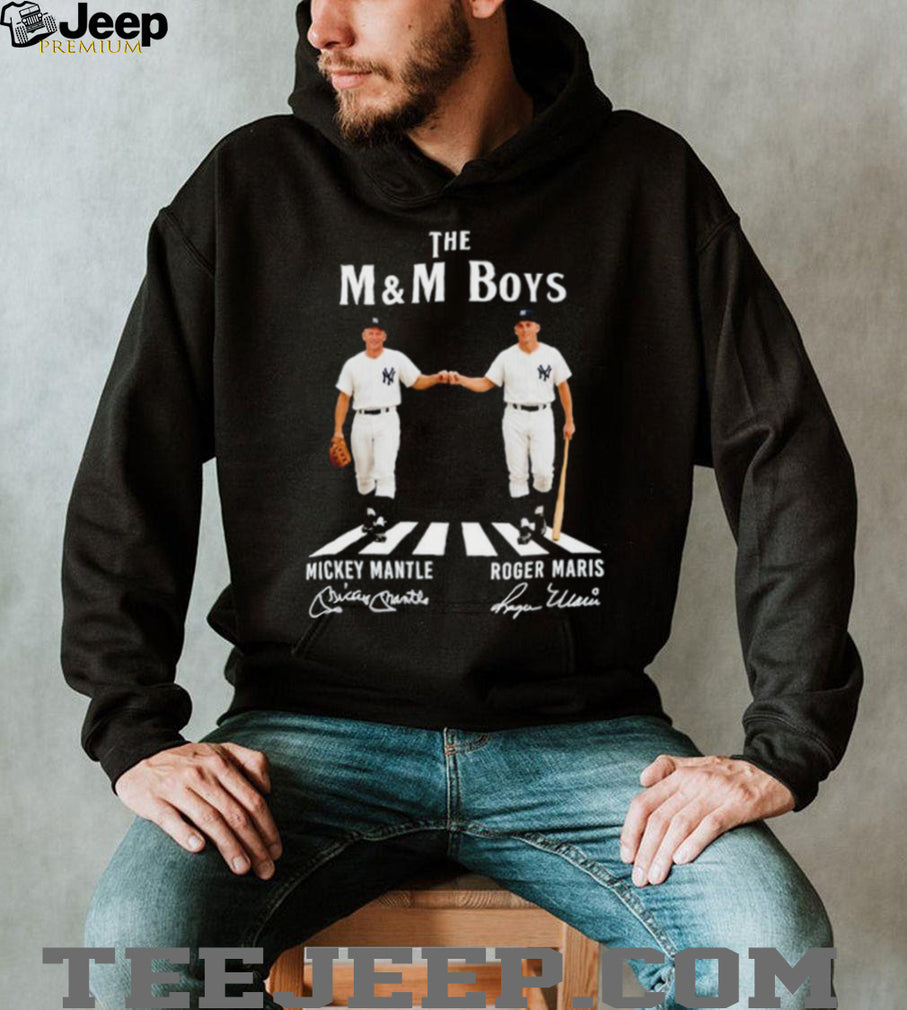 The MM Boy New York Yankees Abbey Road signature shirt