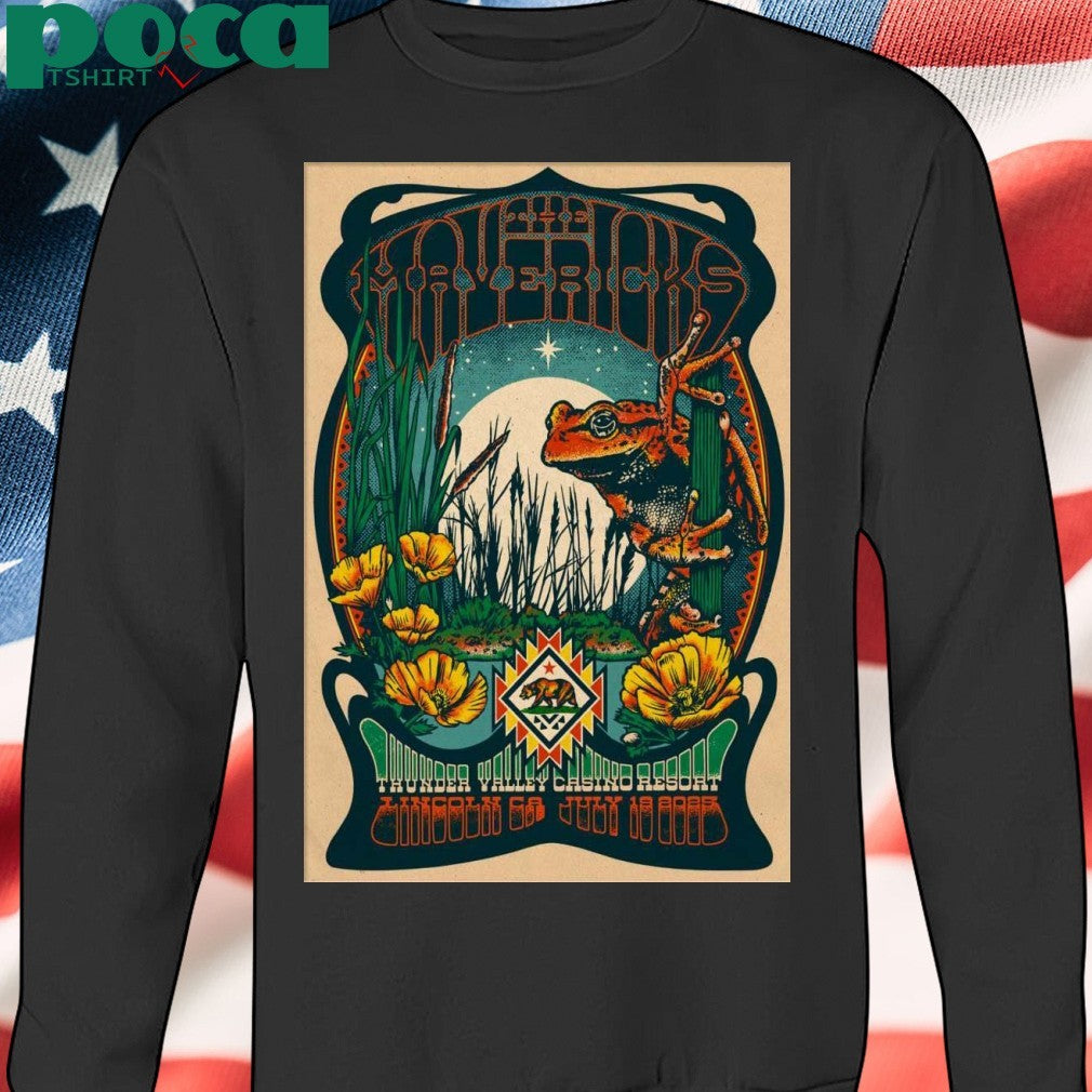 The Mavericks Jul 19 2025 Thunder Valley Casino Resort In Lincoln CA Poster T-shirt
