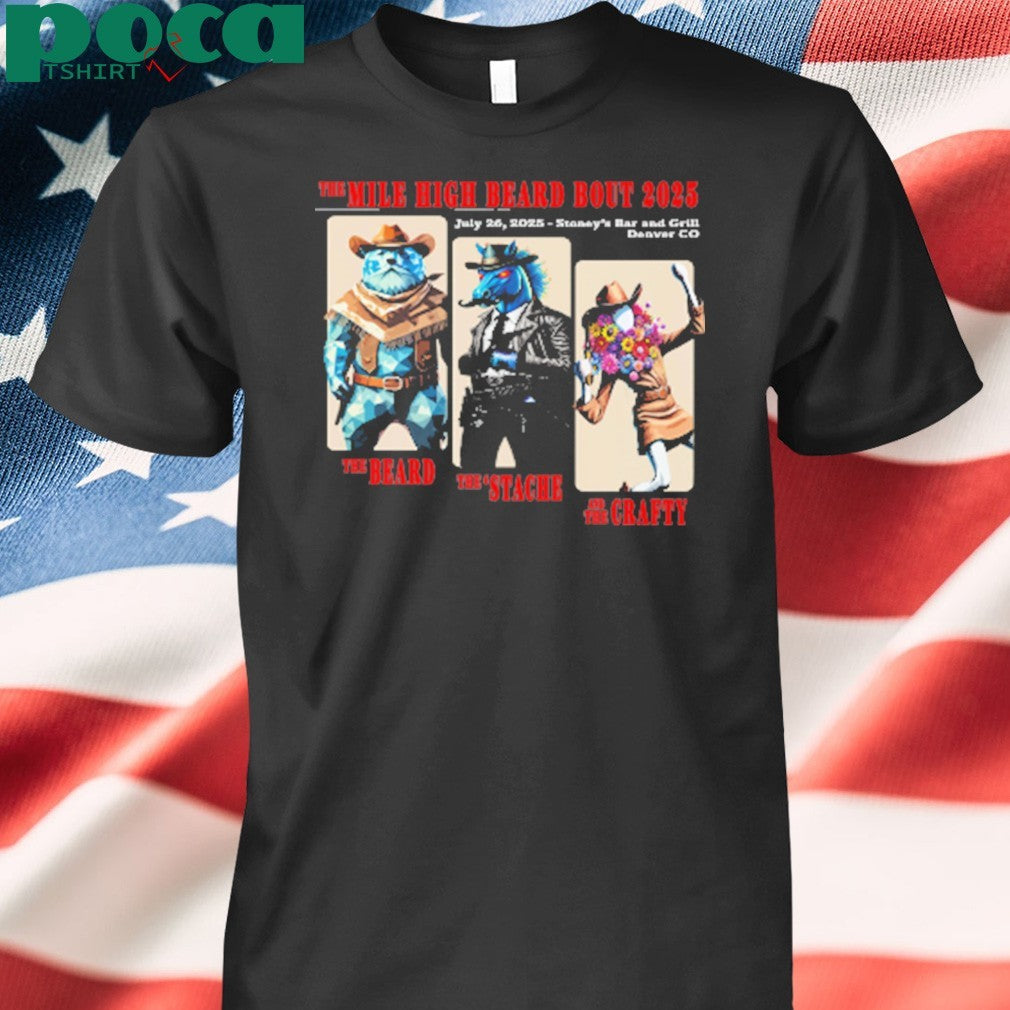 The Mile High Beard Bout 2025 shirt