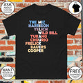 The Miz Harrison Yelich Wild Bill Turang Chourio Frelick Bauers Cooper Players Milwaukee Brewers shirt