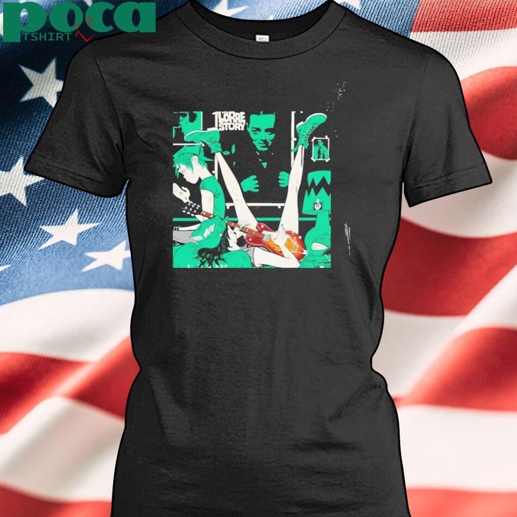 The Now Now Gorillaz 25 Capsule Green Room T Shirt