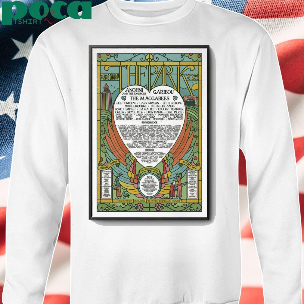 The Park Glastonbury Festival 2025 Glastonbury, UK Poster shirt