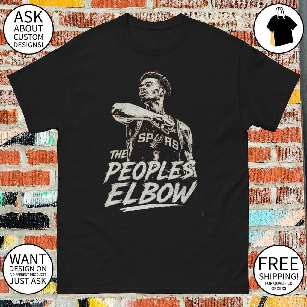 The People’s Elbow Victor Wembanyama Naz Reid San Antonio Spurs Basketball 2026 shirt